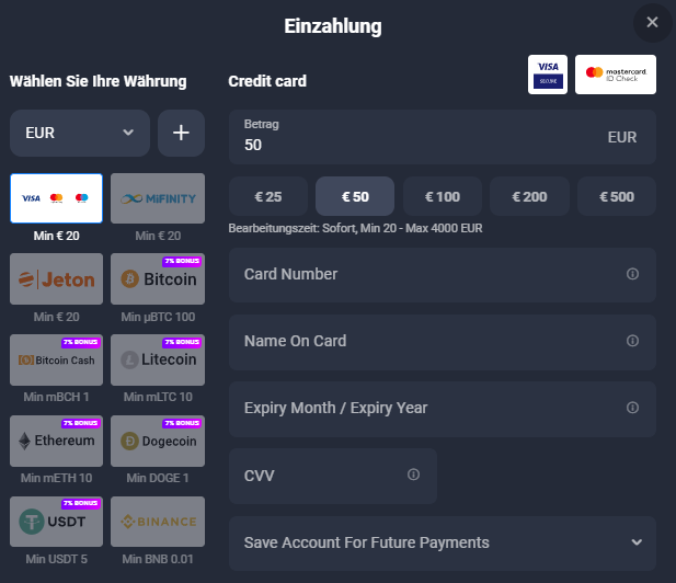 lucky hunter auszahlung